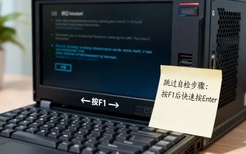 服务器按f1启动不了咋回事，怎么跳过开机自检