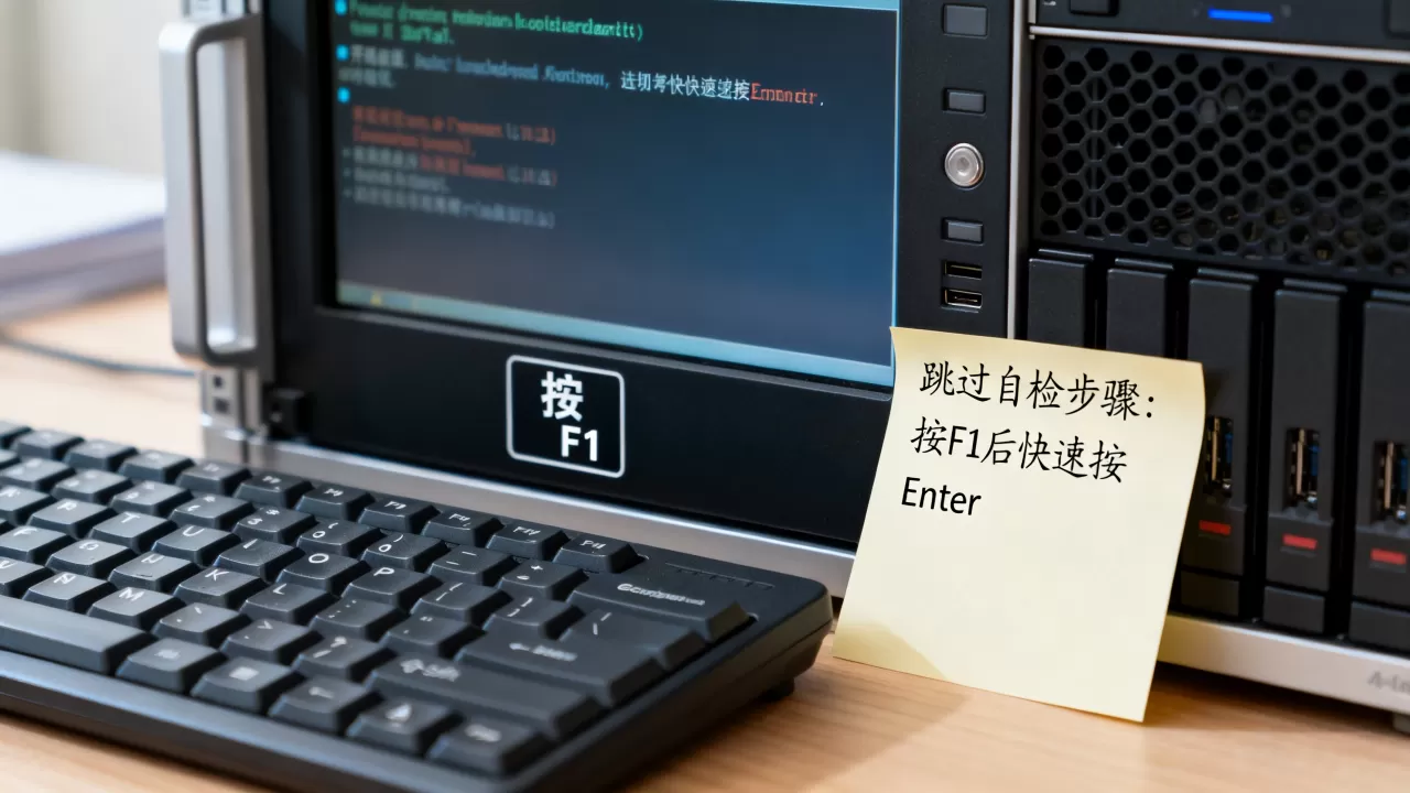 服务器按f1启动不了咋回事,怎么跳过开机自检 服务器按f1启动不了咋回事,怎么跳过开机自检