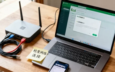 Excel服务器连接失败怎么办，网络故障排查方法有哪些？