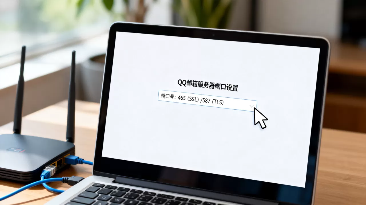 电脑怎样连接QQ邮箱服务器端口?,端口号怎么填? 电脑怎样连接QQ邮箱服务器端口?,端口号怎么填?