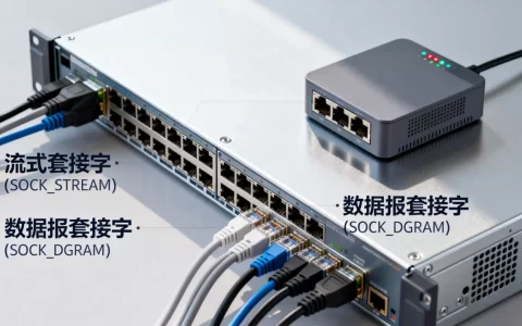 TCP服务器中有多少种套接字，哪种类型最稳定？