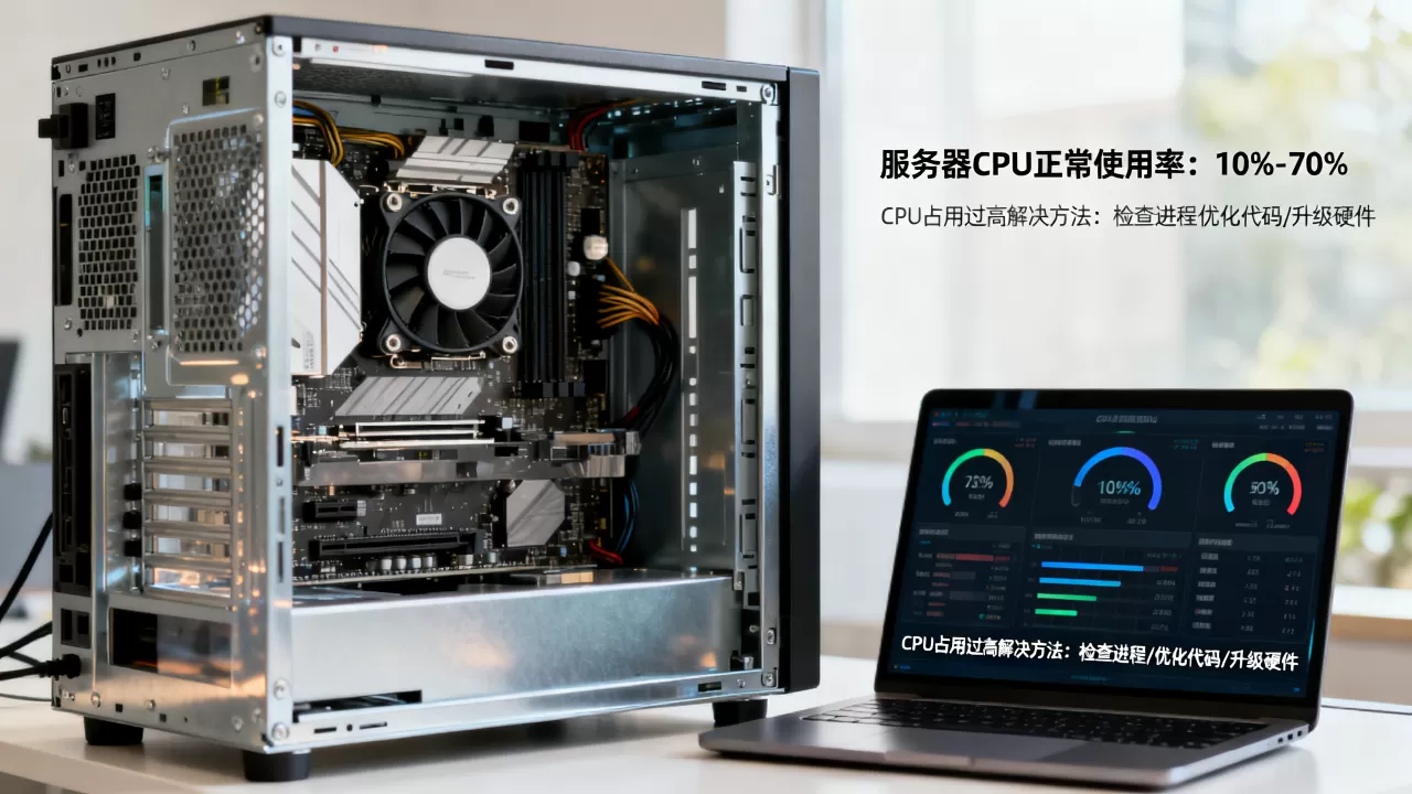 服务器CPU使用率多少算正常?,CPU占用过高怎么解决? 服务器CPU使用率多少算正常?,CPU占用过高怎么解决?