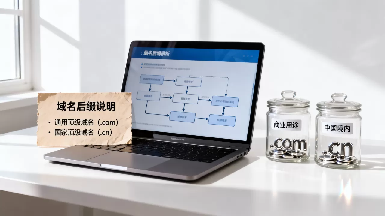域名后缀到底代表什么含义?.com和.cn区别在哪? 域名后缀到底代表什么含义?.com和.cn区别在哪?