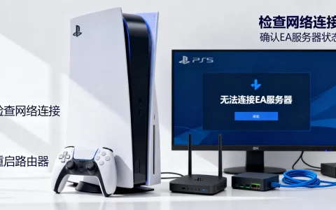 PS5为什么无法连接EA服务器？，如何解决
