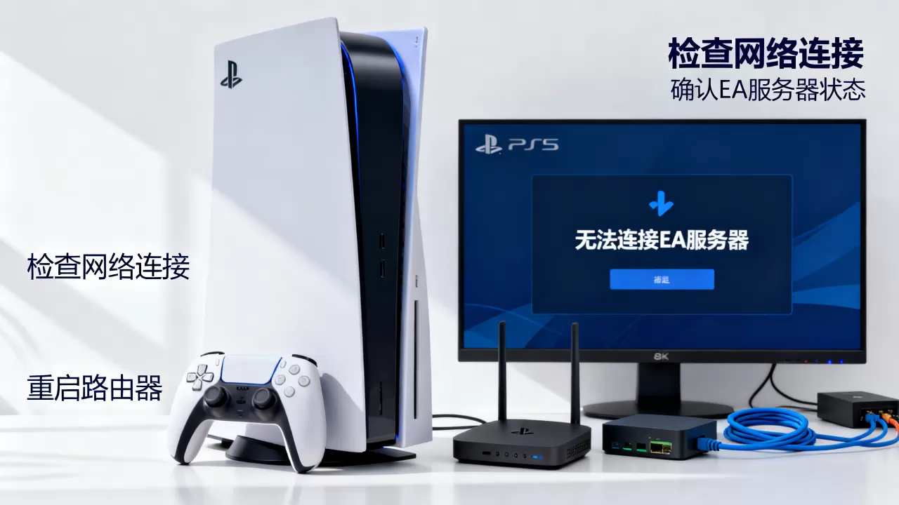 PS5为什么无法连接EA服务器?,如何解决 PS5为什么无法连接EA服务器?,如何解决