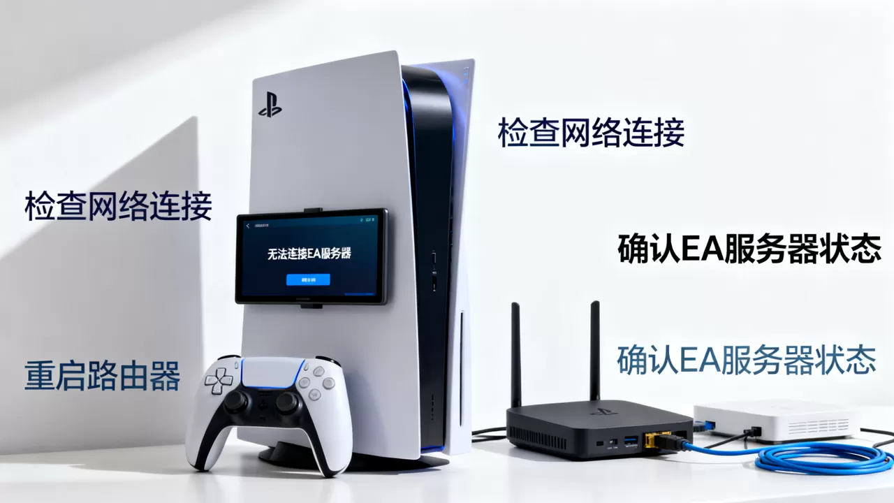 PS5为什么无法连接EA服务器?,如何解决 PS5为什么无法连接EA服务器?,如何解决