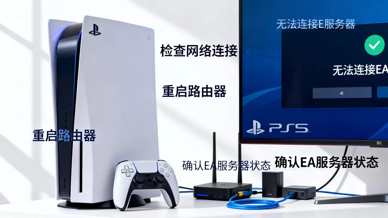 PS5为什么无法连接EA服务器?,如何解决 PS5为什么无法连接EA服务器?,如何解决