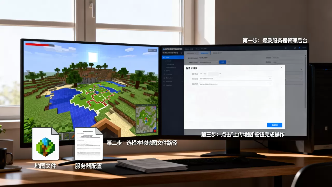 我的世界怎么把原有地图存进服务器,怎么操作? 我的世界怎么把原有地图存进服务器,怎么操作?