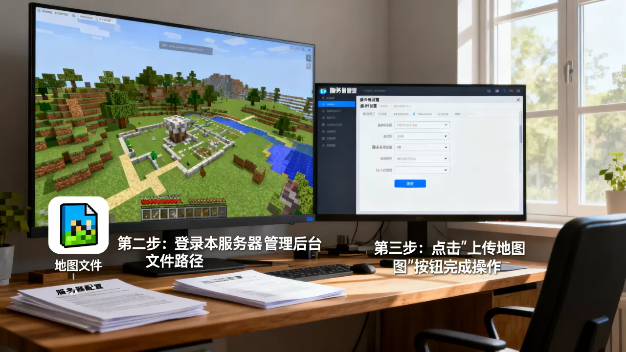 我的世界怎么把原有地图存进服务器,怎么操作? 我的世界怎么把原有地图存进服务器,怎么操作?
