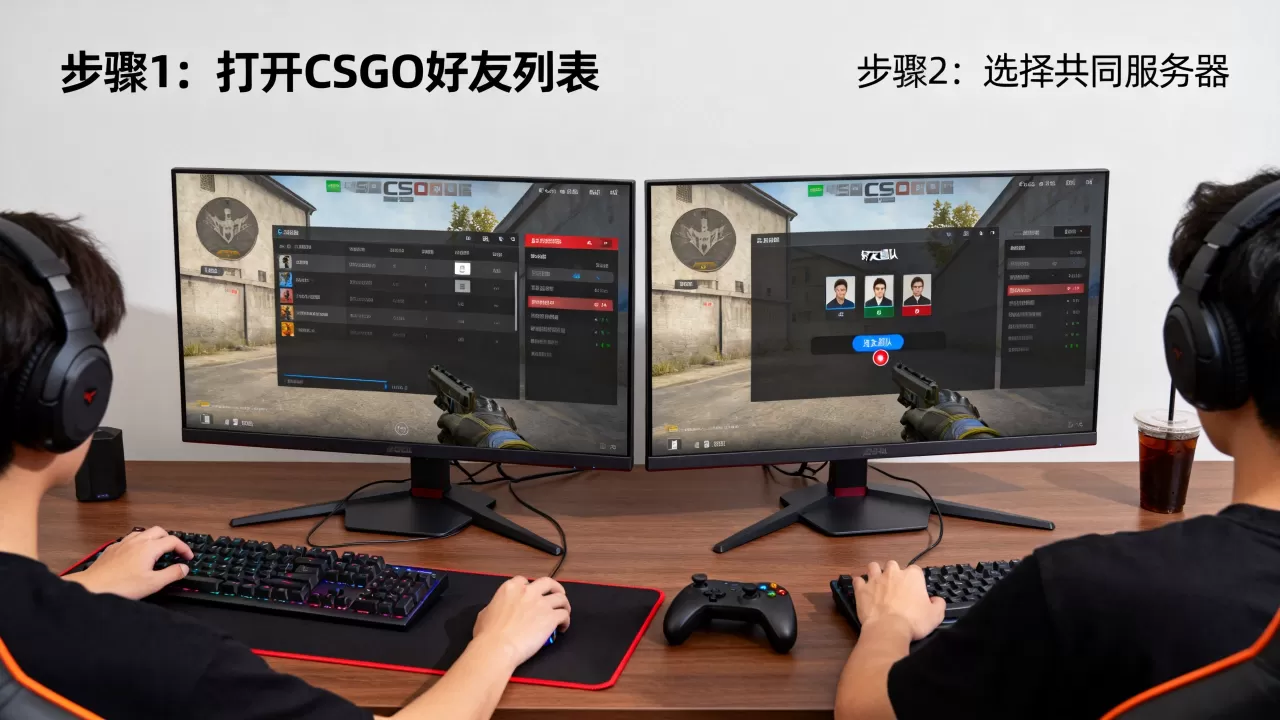 CSGO怎么和好友在同一个服务器玩,有什么方法? CSGO怎么和好友在同一个服务器玩,有什么方法?