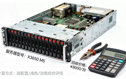 服务器回收费用一般是多少，服务器回收价格怎么算？