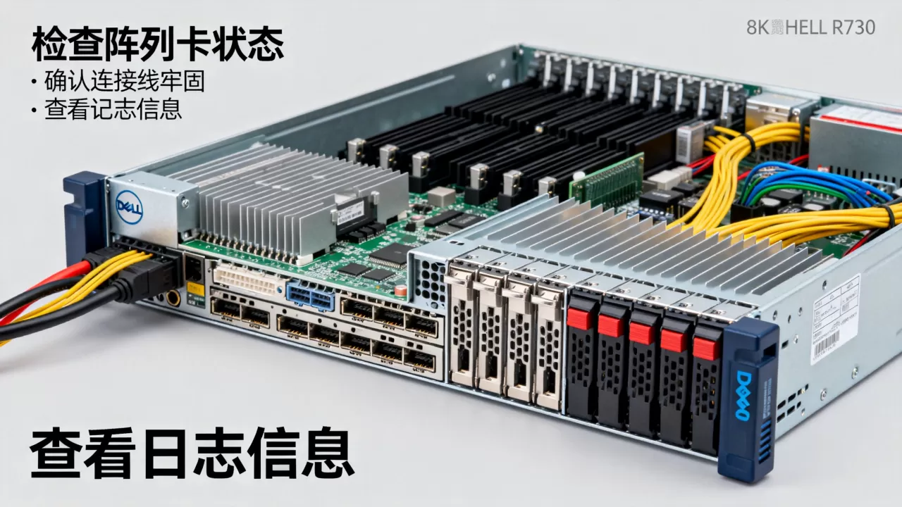 戴尔r730服务器阵列离线如何修复,有哪些排查方法? 戴尔r730服务器阵列离线如何修复,有哪些排查方法?