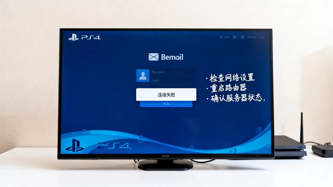 PS4邮箱登录不上服务器怎么办,为什么总是连接失败? PS4邮箱登录不上服务器怎么办,为什么总是连接失败?