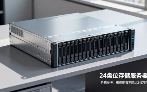 服务器24盘位多少钱一台，24盘位存储服务器价格怎么选？