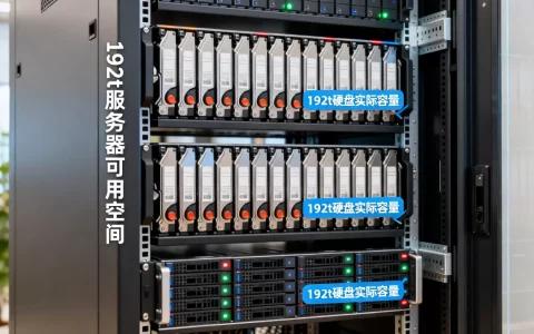 192t服务器可用空间多少，192t硬盘实际容量是多少？