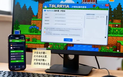 泰拉瑞娅服务器IP地址怎么看，IP查询方法有哪些？
