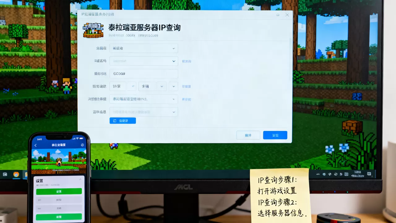 泰拉瑞娅服务器IP地址怎么看,IP查询方法有哪些? 泰拉瑞娅服务器IP地址怎么看,IP查询方法有哪些?