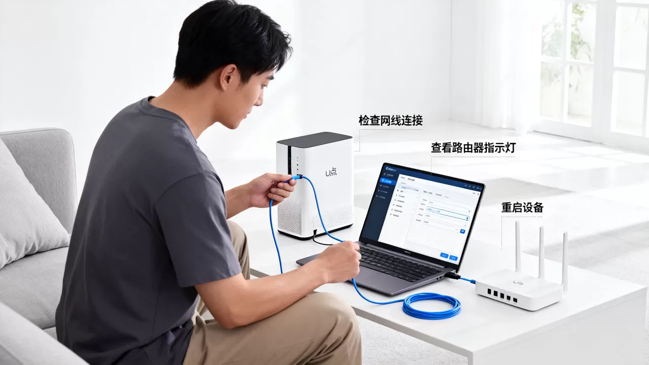 u点家庭服务器连不上网什么原因,网络连接故障排查方法有哪些? u点家庭服务器连不上网什么原因,网络连接故障排查方法有哪些?