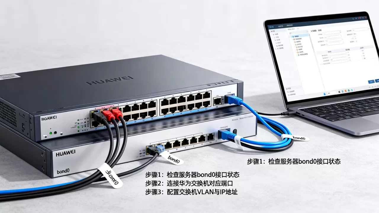 服务器bond0华为交换机怎么配置?,有哪些配置步骤 服务器bond0华为交换机怎么配置?,有哪些配置步骤