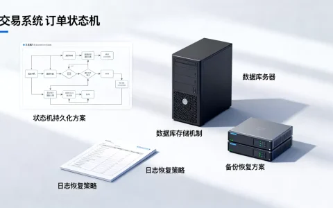 交易系统订单状态机如何持久化与恢复，有哪些常见方案？