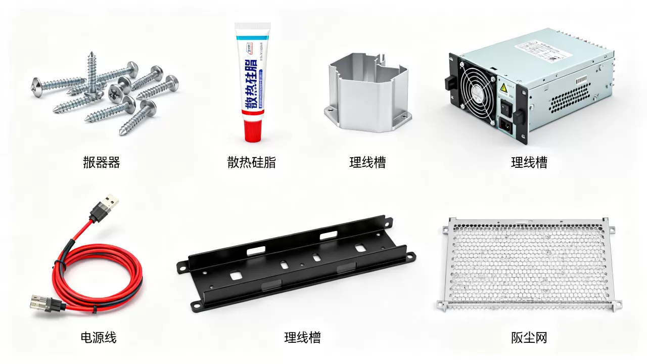 服务器辅料有哪些必备品?,服务器周边配件选购指南 服务器辅料有哪些必备品?,服务器周边配件选购指南