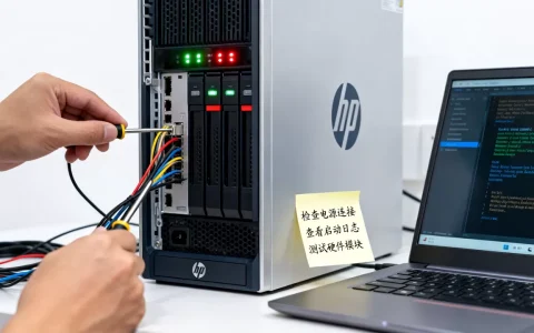 hp服务器开机启动不了怎么办，自动启动失败故障排查