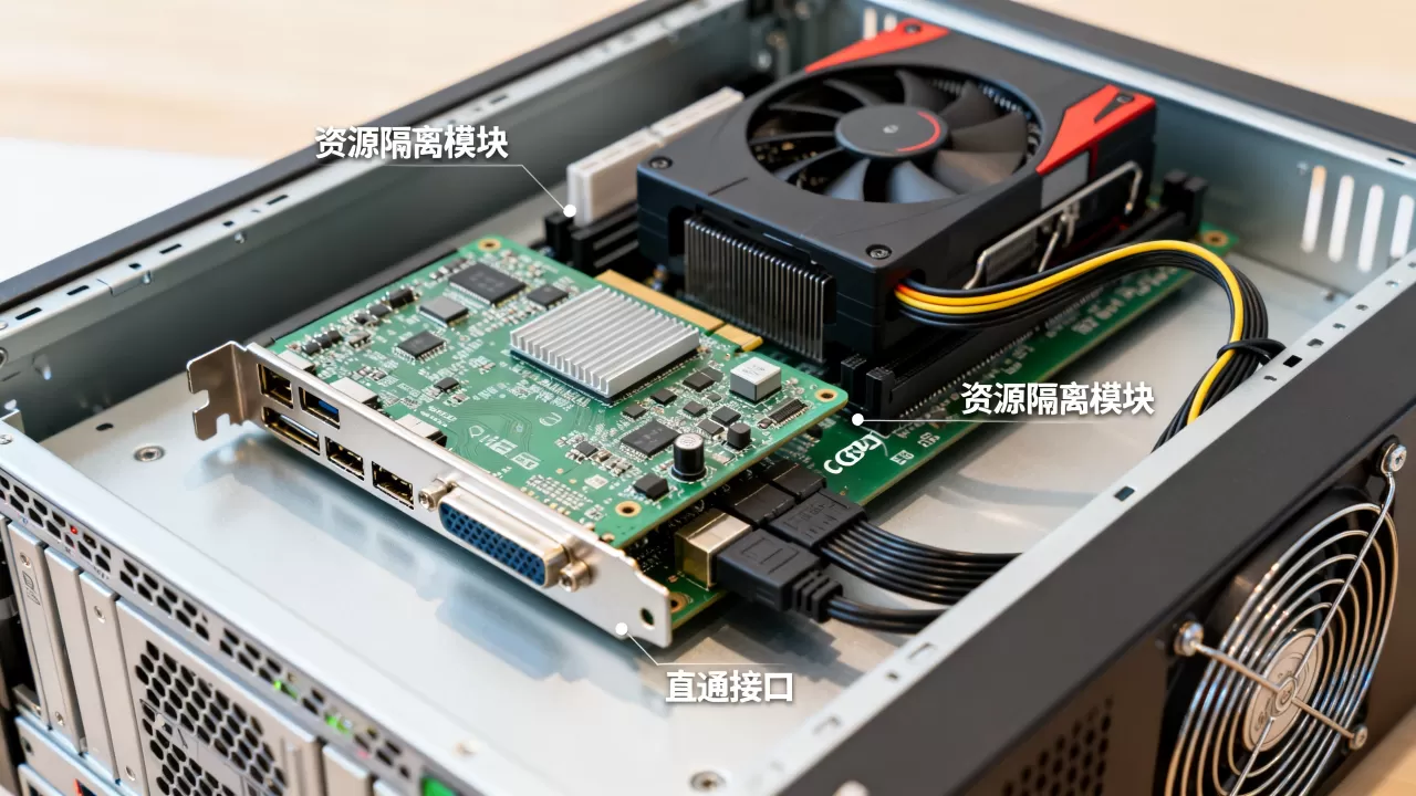虚拟机共享板卡如何实现高效资源隔离与性能保障?虚拟机GPU直通性能损耗怎么解决? 虚拟机共享板卡如何实现高效资源隔离与性能保障?虚拟机GPU直通性能损耗怎么解决?