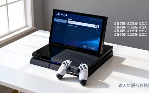 PS4怎么改服务器名称或地址，PS4服务器地址怎么设置？