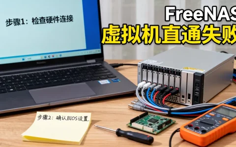 FreeNAS虚拟机直通失败怎么办？，解决步骤有哪些？
