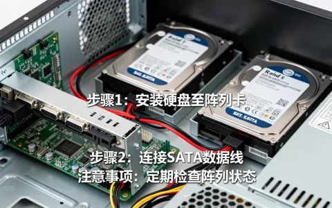 服务器raid1磁盘阵列怎么做，注意事项有哪些？