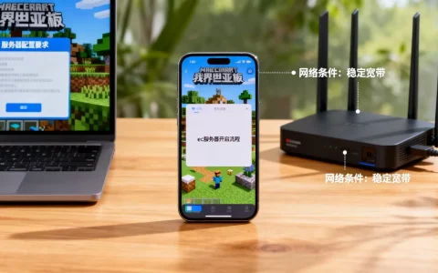 我的世界手机版ec服务器怎么开，需要什么条件？