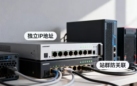 站群防关联的独立地址逻辑是什么，站群如何避免IP关联？