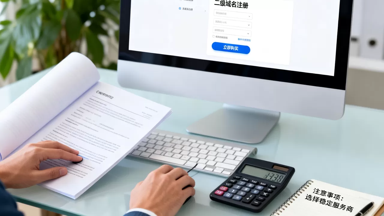 二级域名怎么购买?购买流程和注意事项有哪些?,二级域名注册费用多少钱? 二级域名怎么购买?购买流程和注意事项有哪些?,二级域名注册费用多少钱?