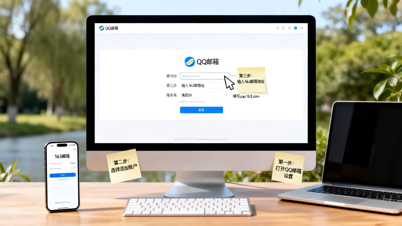 QQ邮箱怎么绑定163邮箱,163邮箱服务器地址怎么填? QQ邮箱怎么绑定163邮箱,163邮箱服务器地址怎么填?