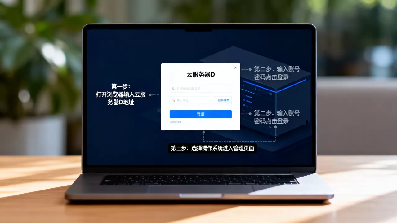 怎么登陆云服务器D的操作系统,具体操作流程是什么 怎么登陆云服务器D的操作系统,具体操作流程是什么