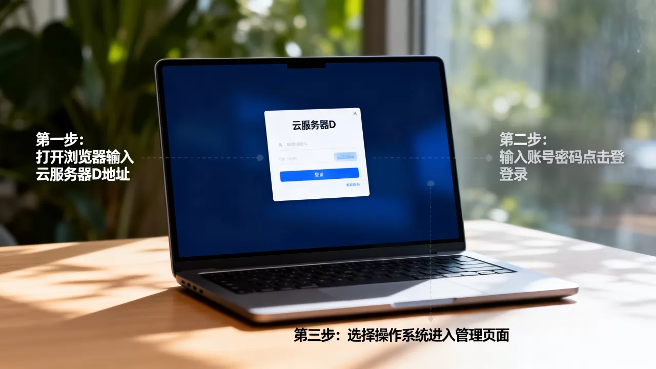 怎么登陆云服务器D的操作系统,具体操作流程是什么 怎么登陆云服务器D的操作系统,具体操作流程是什么