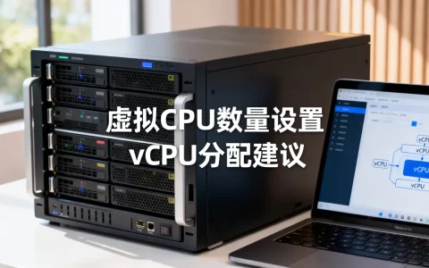 每个虚拟机的虚拟CPU数量如何合理设置？虚拟机vCPU分配多少合适？