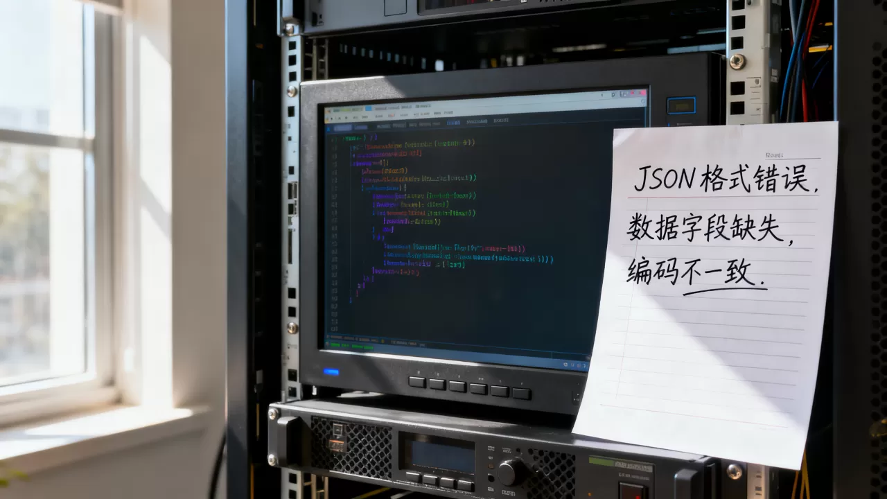 服务器接收JSON数据格式不正确怎么办,是什么原因? 服务器接收JSON数据格式不正确怎么办,是什么原因?
