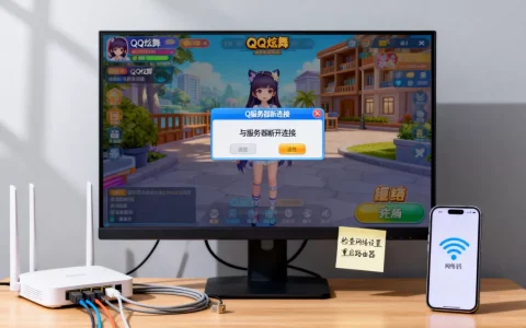 QQ炫舞为什么经常和服务器断开连接？，网络不稳定怎么解决？