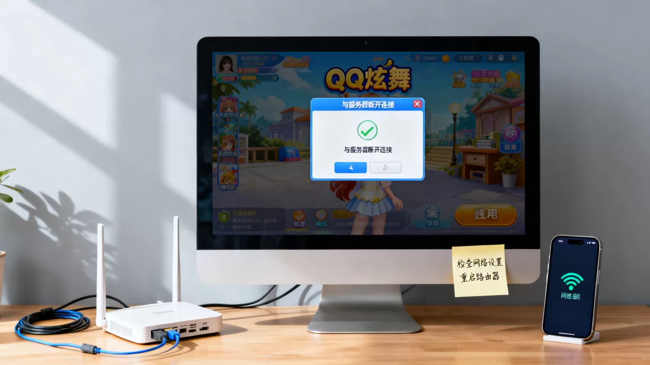 QQ炫舞为什么经常和服务器断开连接?,网络不稳定怎么解决? QQ炫舞为什么经常和服务器断开连接?,网络不稳定怎么解决?