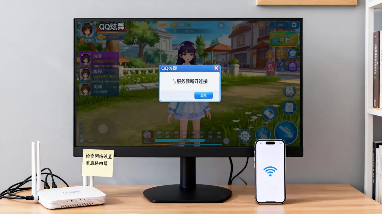 QQ炫舞为什么经常和服务器断开连接?,网络不稳定怎么解决? QQ炫舞为什么经常和服务器断开连接?,网络不稳定怎么解决?