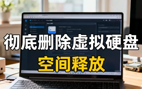 虚拟机如何彻底删除虚拟硬盘而不留残留？，空间不释放怎么办