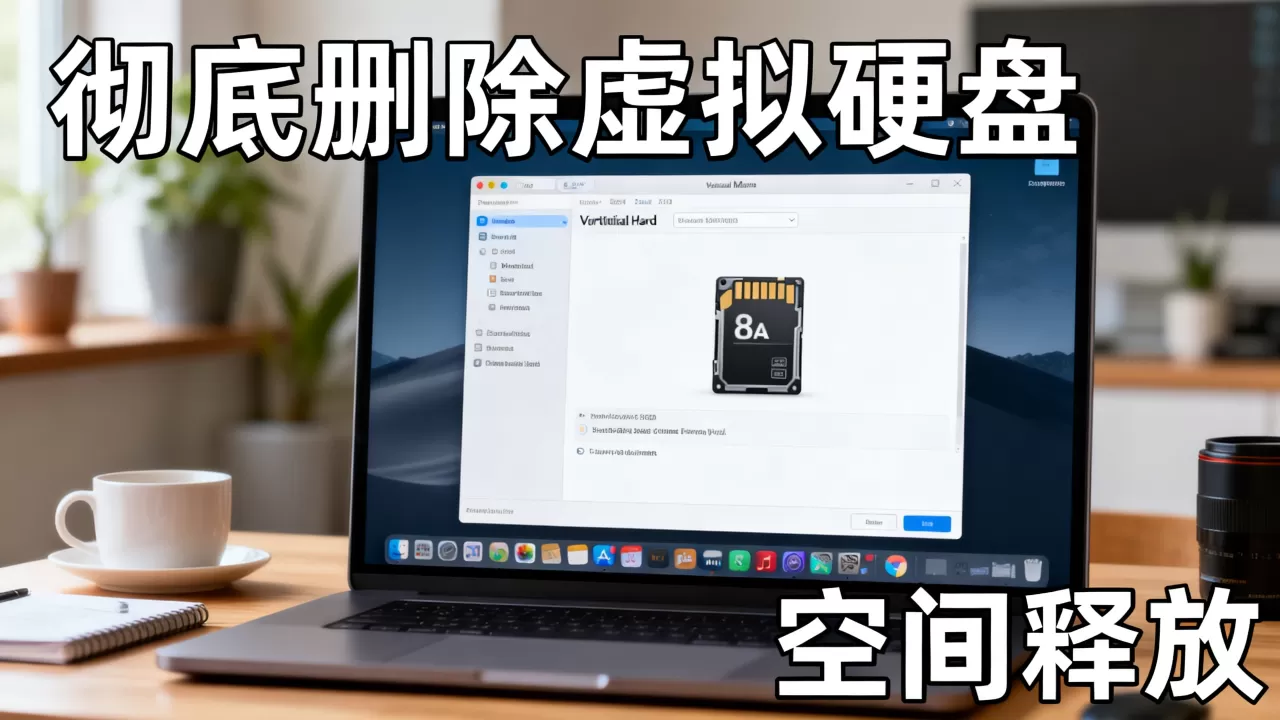 虚拟机如何彻底删除虚拟硬盘而不留残留?,空间不释放怎么办 虚拟机如何彻底删除虚拟硬盘而不留残留?,空间不释放怎么办