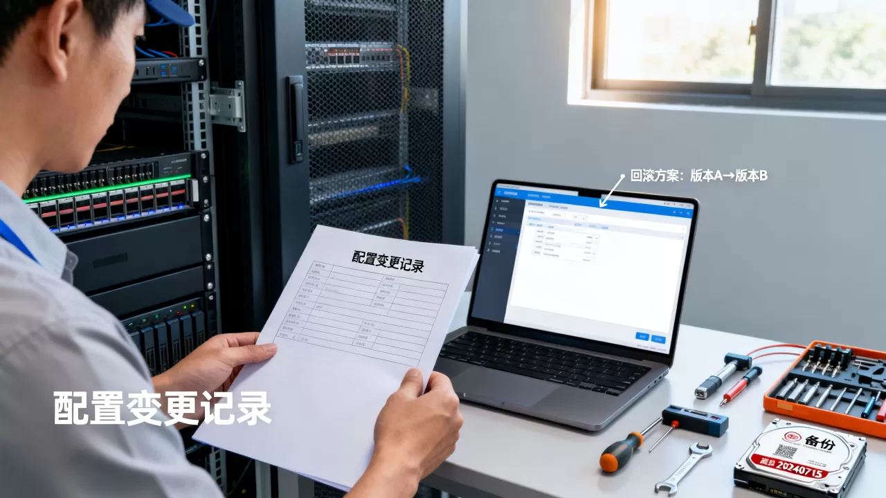 交易系统配置变更如何保证可追溯?,配置回滚方案有哪些? 交易系统配置变更如何保证可追溯?,配置回滚方案有哪些?