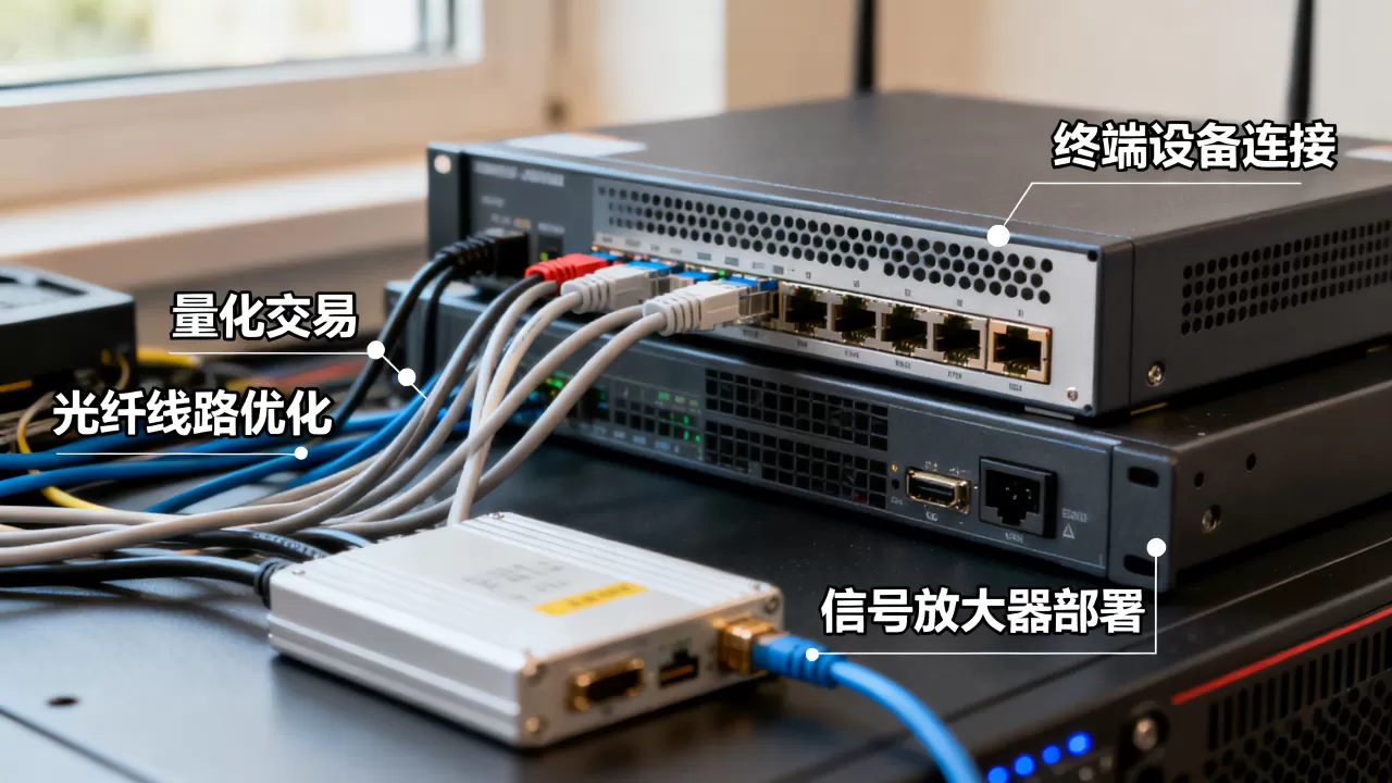 量化交易终端到机房最后一公里延迟如何优化?,延迟高怎么办? 量化交易终端到机房最后一公里延迟如何优化?,延迟高怎么办?