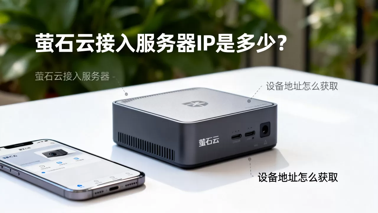 萤石云接入服务器IP是多少?,设备地址怎么获取 萤石云接入服务器IP是多少?,设备地址怎么获取