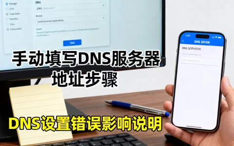 如何手动填写DNS服务器地址？，DNS设置错误有什么影响？