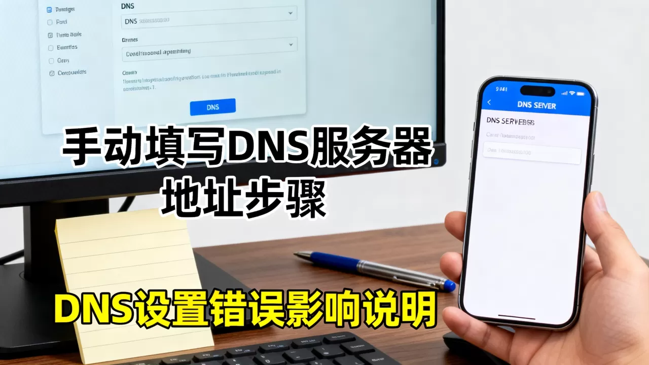 如何手动填写DNS服务器地址?,DNS设置错误有什么影响? 如何手动填写DNS服务器地址?,DNS设置错误有什么影响?