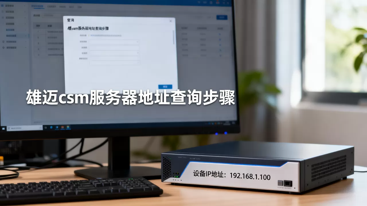 雄迈csm服务器地址到底是多少,怎么查询? 雄迈csm服务器地址到底是多少,怎么查询?