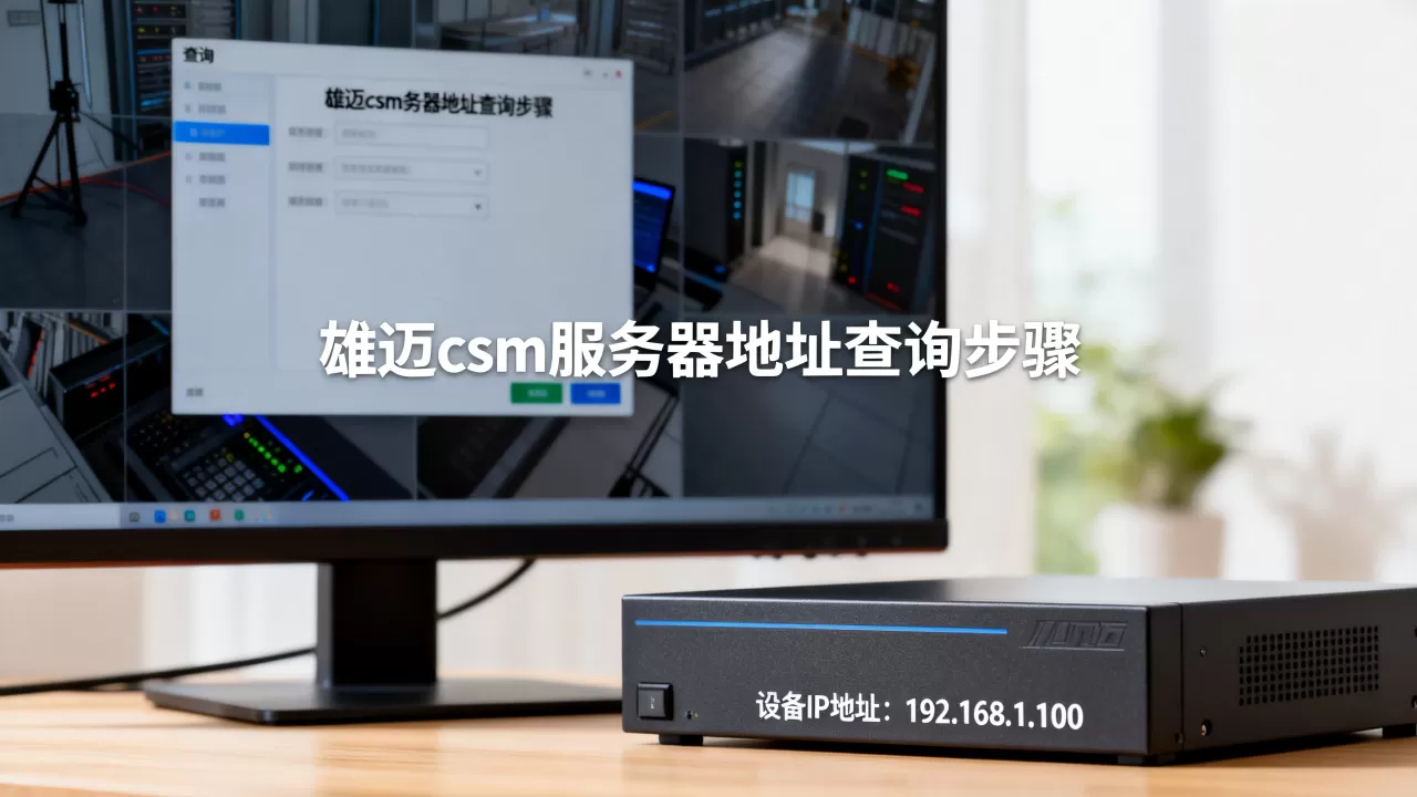 雄迈csm服务器地址到底是多少,怎么查询? 雄迈csm服务器地址到底是多少,怎么查询?